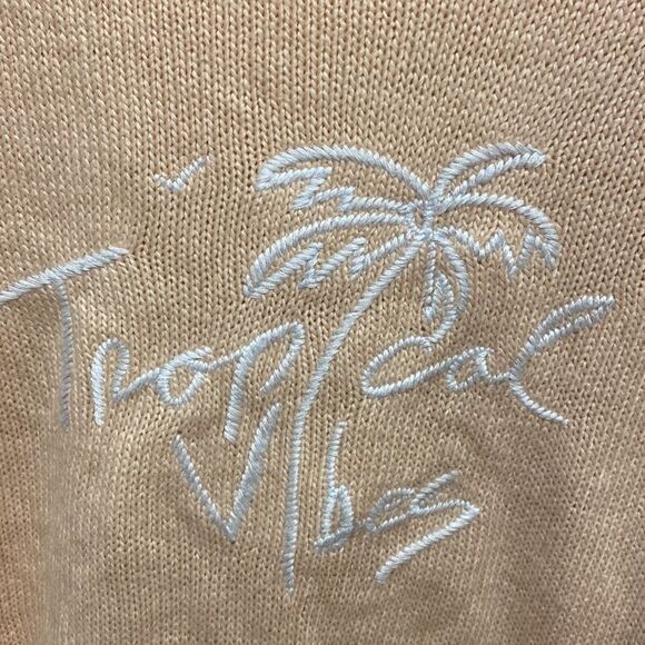 Beachly x Goldfish Kiss Tropical Vibes Sweater XL - Picture 4 of 5